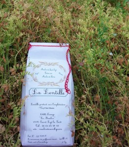 Fleurs et gousses de lentilles - Farine artisanale - Orléans